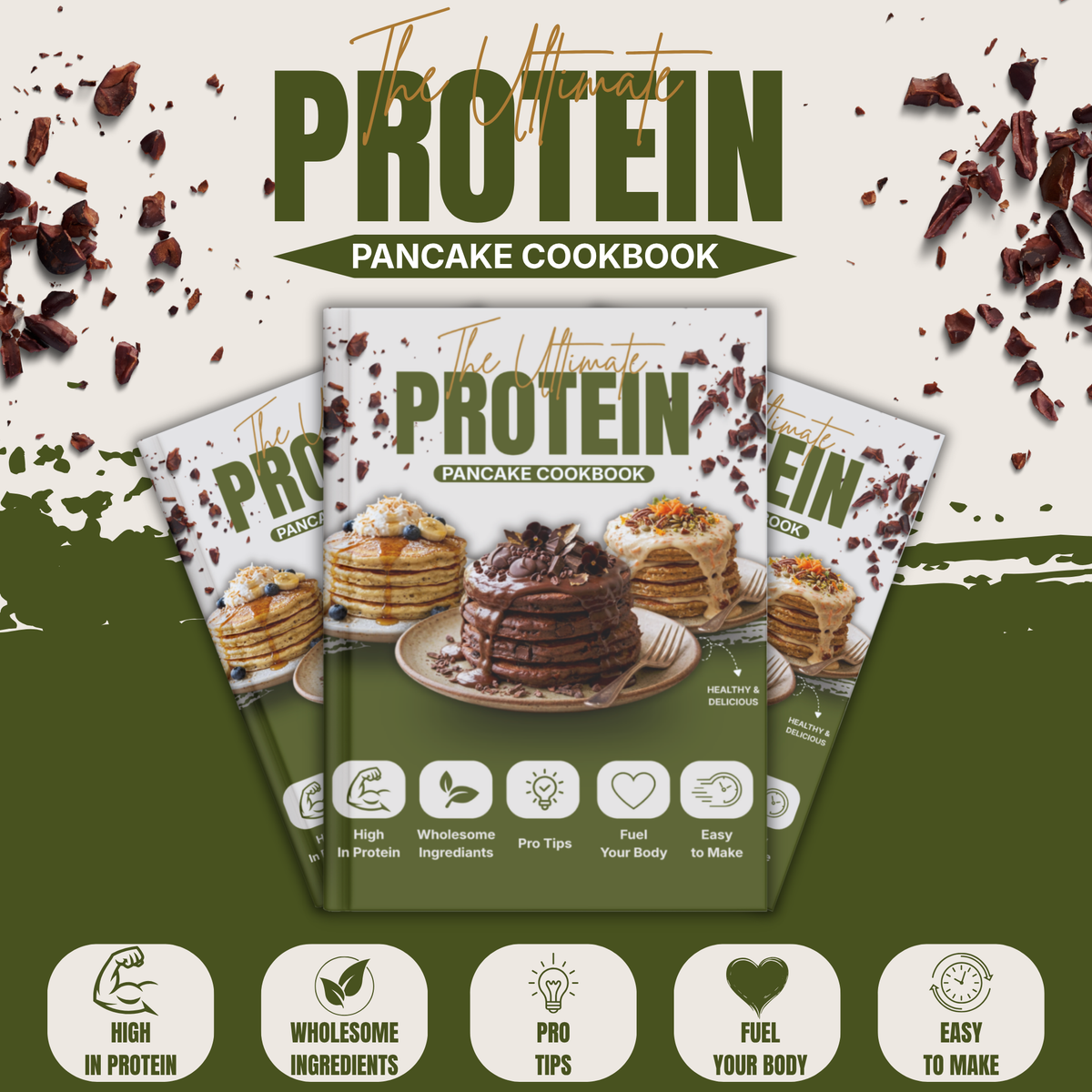 The Ultimate Protein Pancake Cookbook
